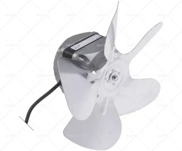 Originální ventilátor 230V 10W 50Hz kolo ventilátoru ø 230mm hřídel d 20mm d 86mm š 67mm úhel lopatek 34°