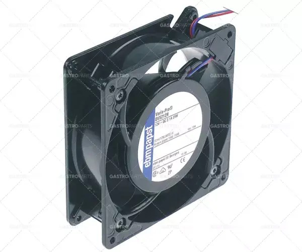 Horká Nabídka axiální ventilátor 127mm široký 127mm vysoký 38mm 12VDC 21W délka kabelu 310mm Ebm-Papst