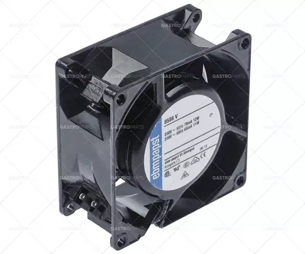 Nízká Cena axiální ventilátor 80mm široký 80mm vysoký 38mm 230VAC 12W samec 2,8mm Ebm-Papst délka kabelu