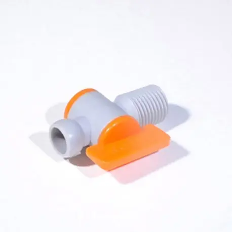 Finální Výprodej Kohoutek 1/4" samec s NPT závitem 1/4", odolný kyselině
