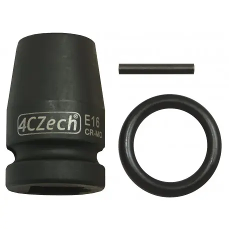1/2” Hlavice průmyslová TORX E 16 - CrMo + trn, o-kroužek Rychlé Dodání