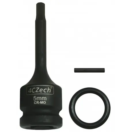 1/2” Průmyslová zástrčná 6HR hlavice - 8 mm (IMBUS) CrMo + trn, o-kroužek Omezená Nabídka