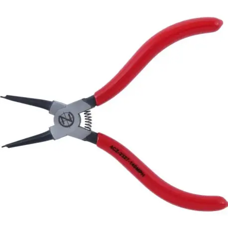 Kleště na pojistné kroužky pro otvory rovné MINI 140 mm, hrot 0,9 mm Akce
