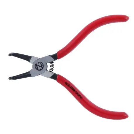 Nová Kolekce Kleště na pojistné kroužky pro otvory vyhnuté 90° 130 mm, hrot 1,3 mm