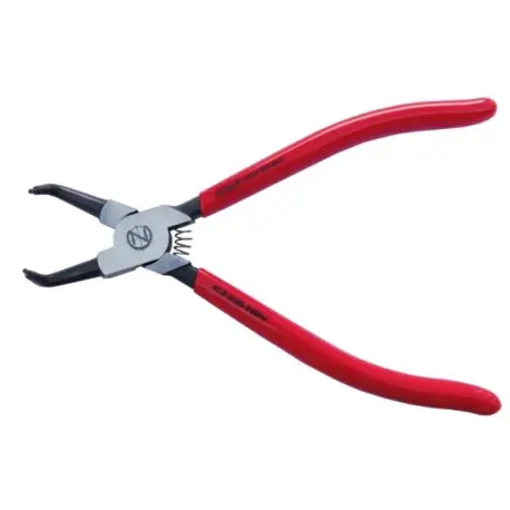 Kleště na pojistné kroužky pro otvory vyhnuté 90° 230 mm, hrot 2,3 mm Nízká Cena