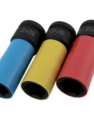 1/2" sada hlavic nástrčných 17,0, 19,0, 21,0 mm, na ALU disky kol, 4CZech Super Cena