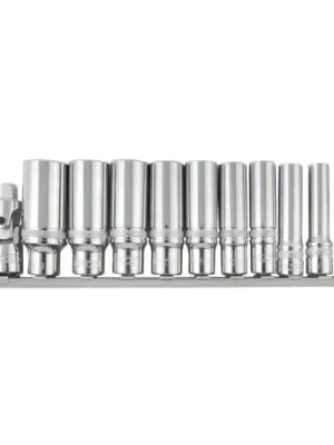 1/4" Sada prodloužených hlavic 5,5 až 14mm + kardan + adaptér na bity 1/4", 4CZech ONE Víkendová Akce