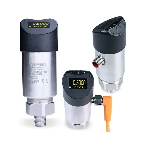 Electronic Pressure Switch with OLED Display and Alarm Outputs - Max. pressure (PSI) 5Min. pressure (PSI) 0Pressure connection 1/2" NPT (male) Přímo Od Výrobce