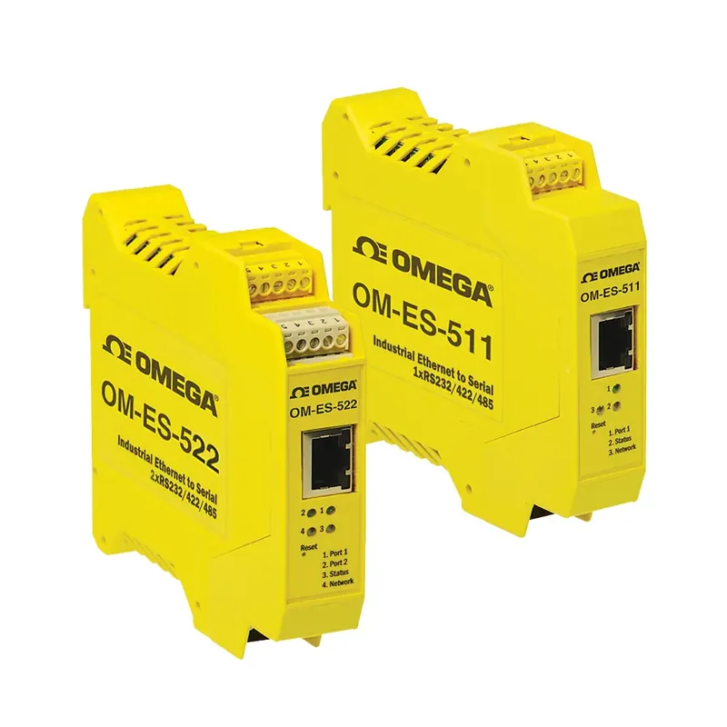 Industrial Ethernet to RS232, RS485/422 Serial Device Servers - Features 2 serial ports Tovární Cena