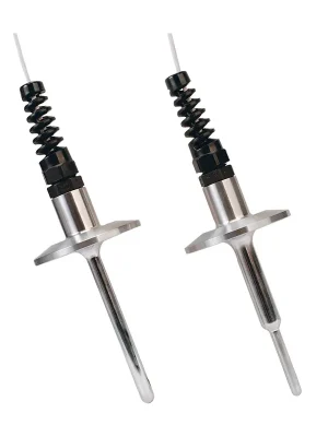 Sanitární sonda Pt100 se snímačem s přesností třídy A - Průměr 6,4 mm (1/4")Délka 15 cm (6")Sanitární příruba 1-1/2" Tri-Clamp Speciální Cena