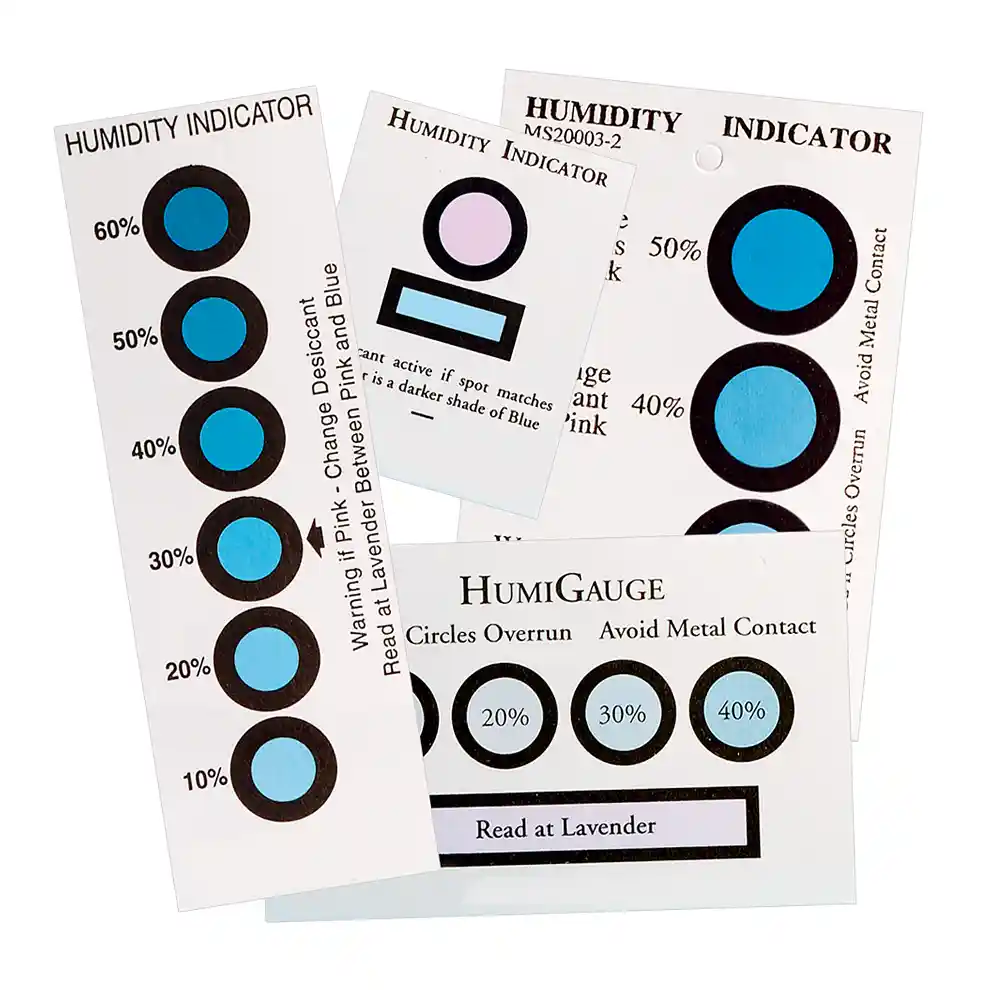 Reversible Humidity Indicating Cards Originální