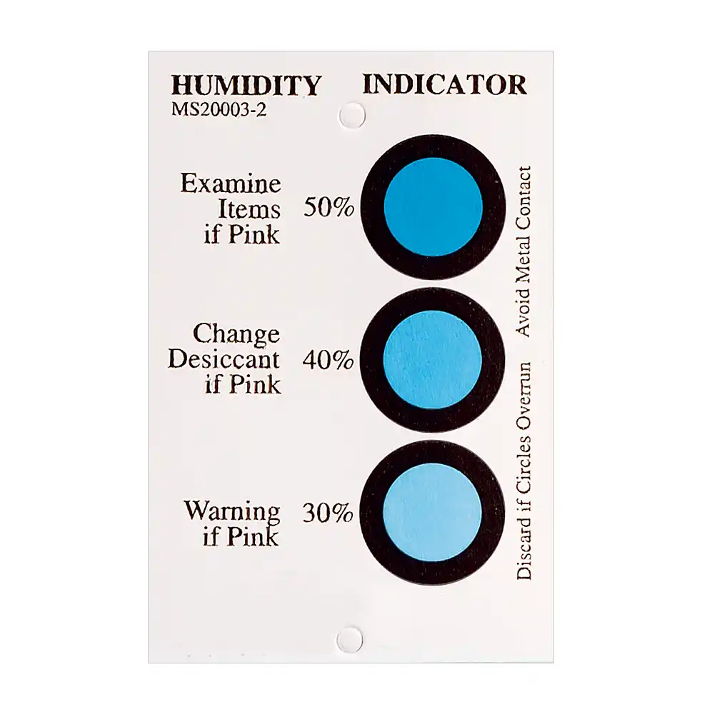 Super Cena Reversible Humidity Indicating Cards - Humidity range 30% to 50%Sensing points 3Pack of 125 pcs