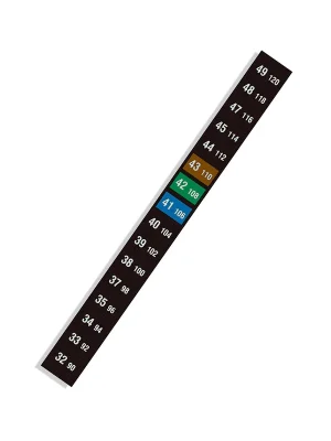 Poslední Šance Reversible Temperature Labels With 16 Indicating Levels