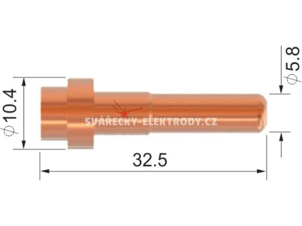 Zlevněný Elektroda PARKER SCB 50 - dlouhá