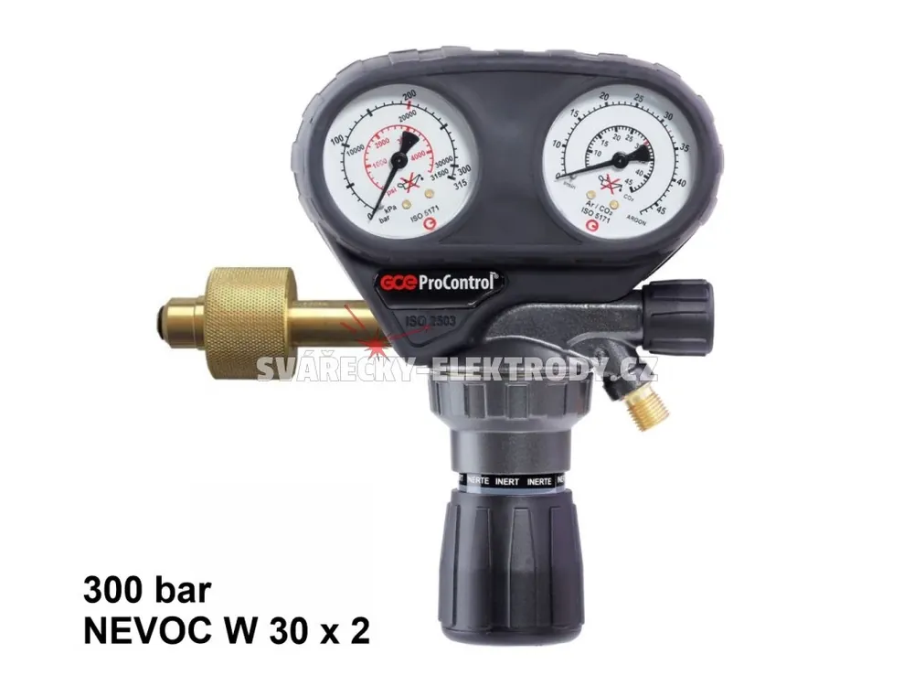 Redukční ventil GCE ProControl DUSÍK 300/10 bar Cenový Hit