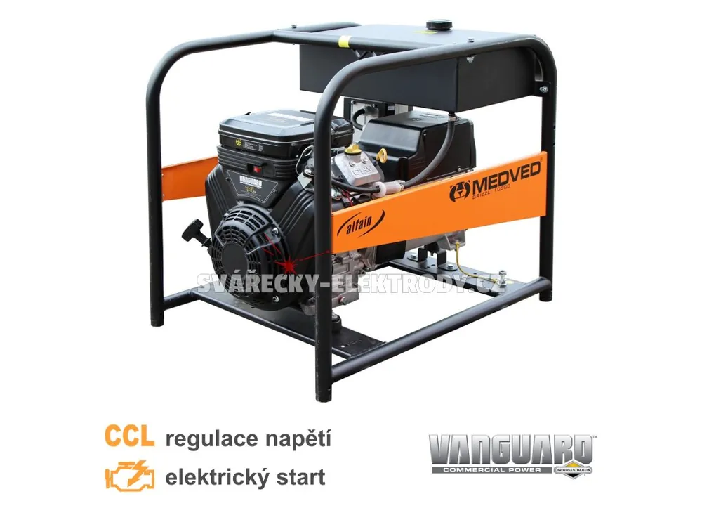 Elektrocentrála MEDVED GRIZZLI 10000 V CCL (MBZSoJ) Časově Omezené