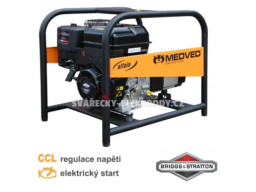 Elektrocentrála MEDVED ARCTOS 5000 B CCL (MooSoJ) Objednat Nyní