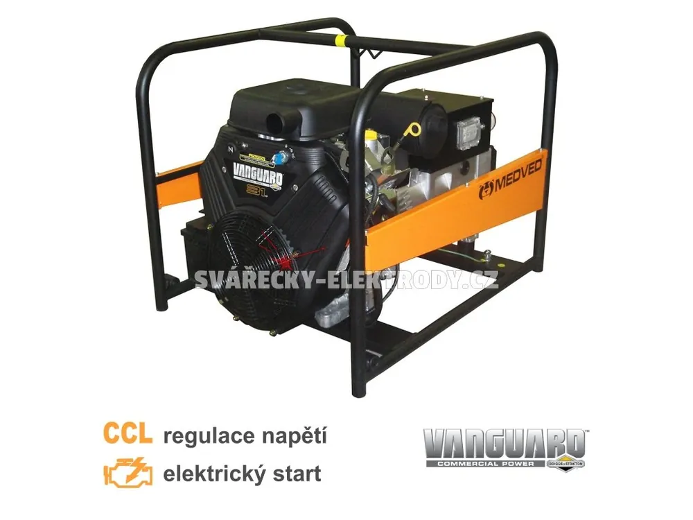 Elektrocentrála MEDVED ARCTOS 11000 V CCL (MAZSoJ) Ověřený