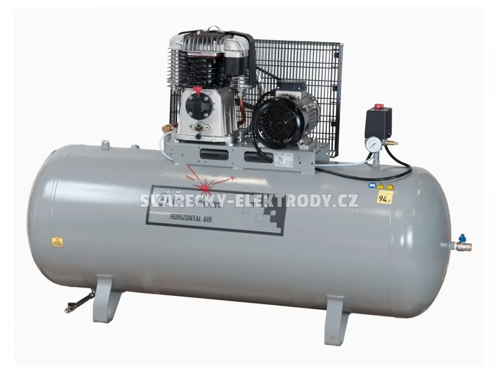 Kompresor Inaircom HA 840-10-500T (HORIZONTAL AIR 5,5 kW) Zlevněný