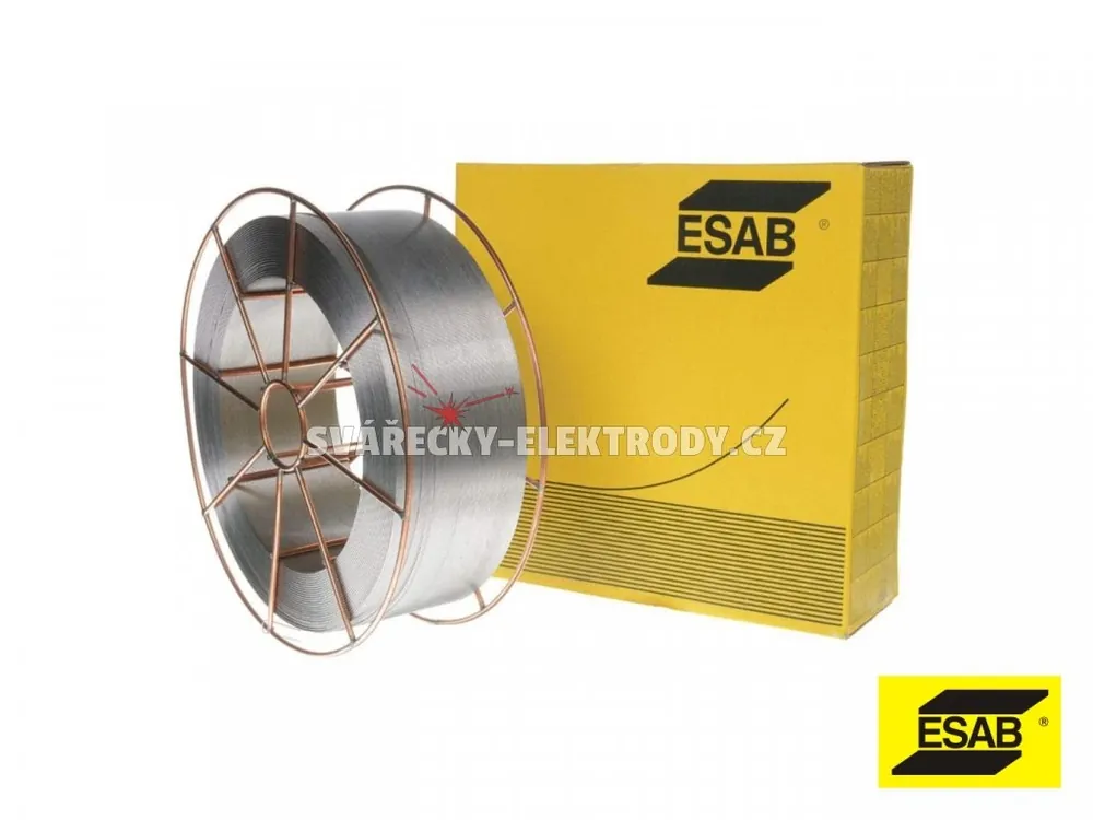 ESAB OK Aristorod 12.50 - nepoměděný drát G3Si1 - 1,2 mm (18 kg) Přímo Od Výrobce
