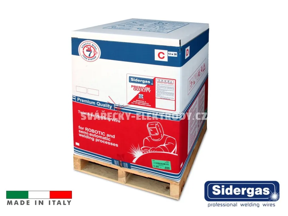 Akční Cena Sidergas S7 - drát G4Si1 - 1,0 mm (550 kg) Slevy na paletový odběr.