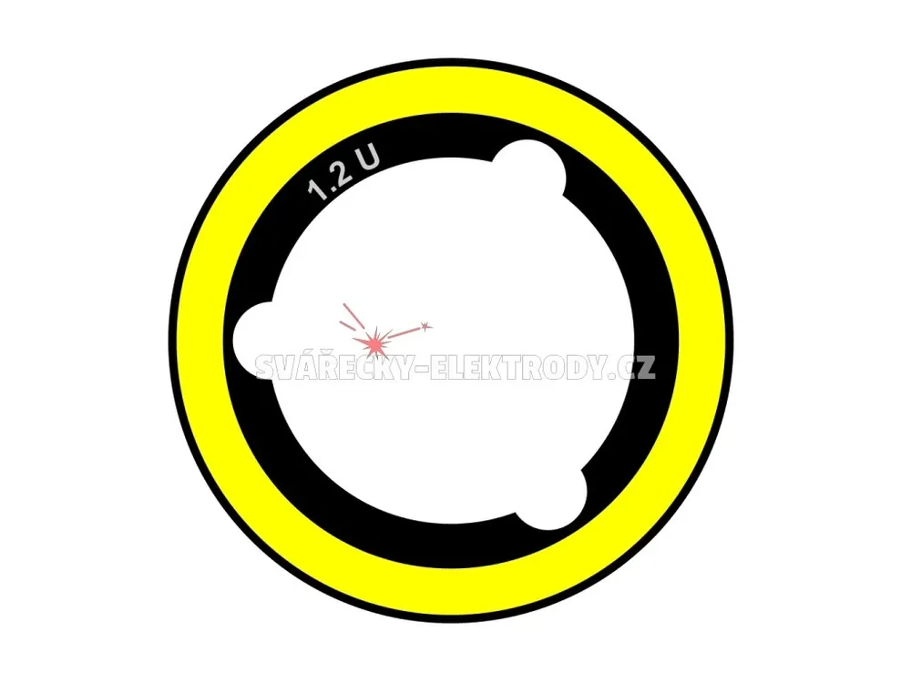 Časově Omezené Podávací/přítlačná kladka ESAB 25/38 - 1,0/1,2 mm (Al)