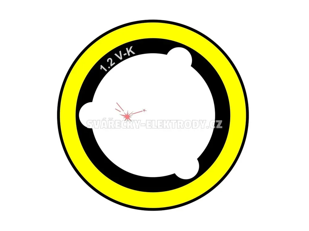 Aktuální Podávací/přítlačná kladka ESAB 25/38 - 1,0/1,2 mm (trubička)