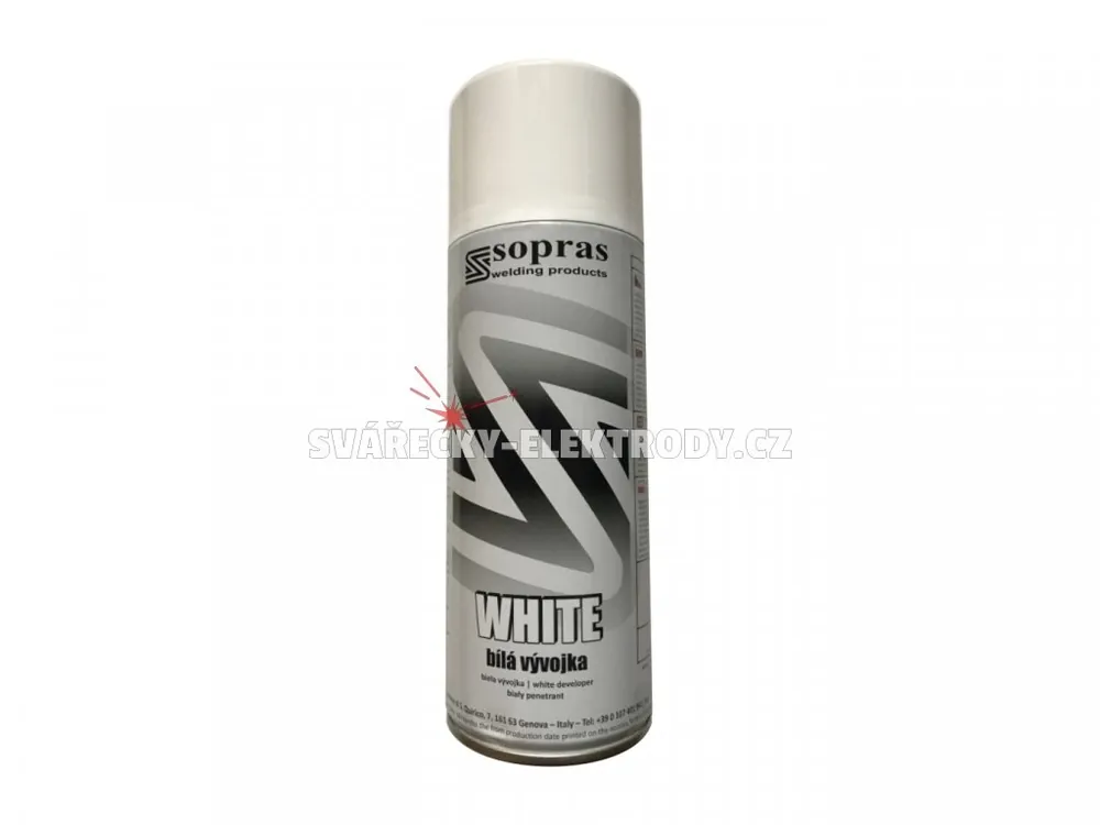 Originální Vývojka Soges WHITE - sprej 400 ml