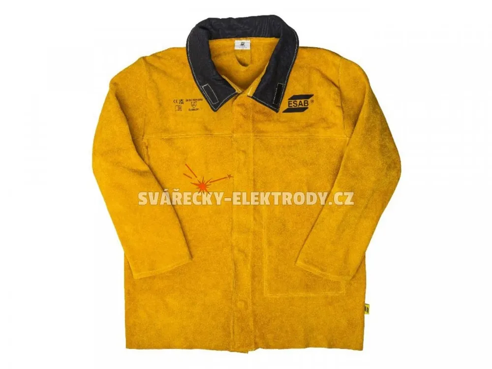 Vysoce Kvalitní Svářečská celokožená bunda ESAB - vel. 4XL