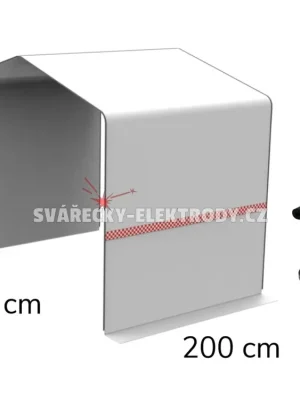Vysoce Kvalitní Náhradní střešní díl pro stan CEPRO HD 300 - délka 200 cm