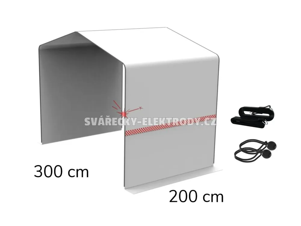 Vysoce Kvalitní Náhradní střešní díl pro stan CEPRO HD 300 - délka 200 cm