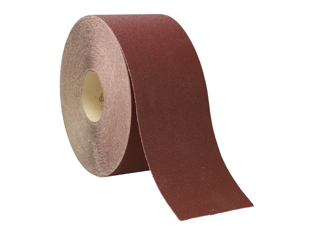 Levný brusný pás v roli pro pásové brusky zrnitost 40 rozměr 115x50000 mm 4932501271 MILWAUKEE