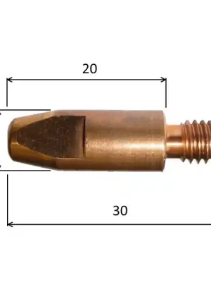 Ověřený Spitze 1,4 M8x30mm E-Cu /MD05-14/140.0533-ZVAR/