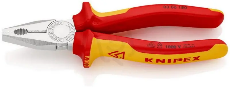 Kombinované kleště 180 mm KNIPEX 03 06 180 Ihned K Objednání