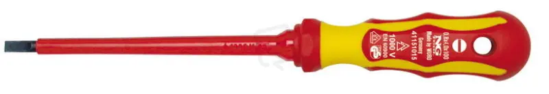 Izolovaný elektrikářský šroubovák plochý, velikost 1,2x8,0x175mm, 1kV Časově Omezené