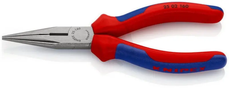 Půlkulaté kleště s břity (Kleště pro radiotechniku) 160 mm KNIPEX 25 02 160 Ověřený