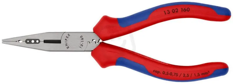 Elektrikářské kleště 160 mm KNIPEX 13 02 160 Ověřený