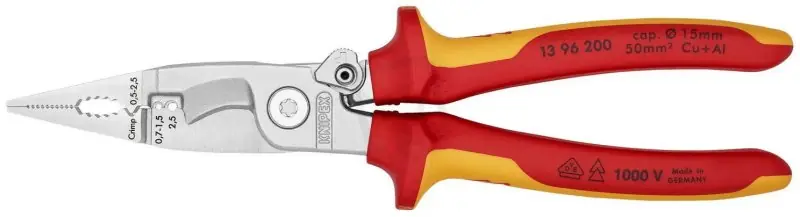 Elektroinstalační kleště 200 mm KNIPEX 13 96 200 Top Prodej