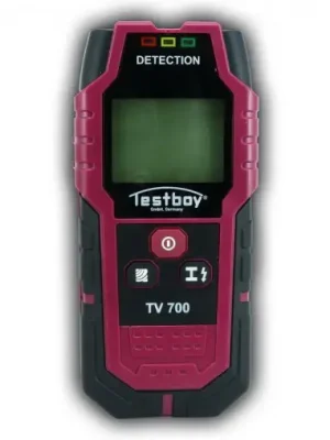 Ověřený N.G. ELEKTRO NM 00200066 Detektor kovů Testboy TV 700, kovy, dřevo, kabely