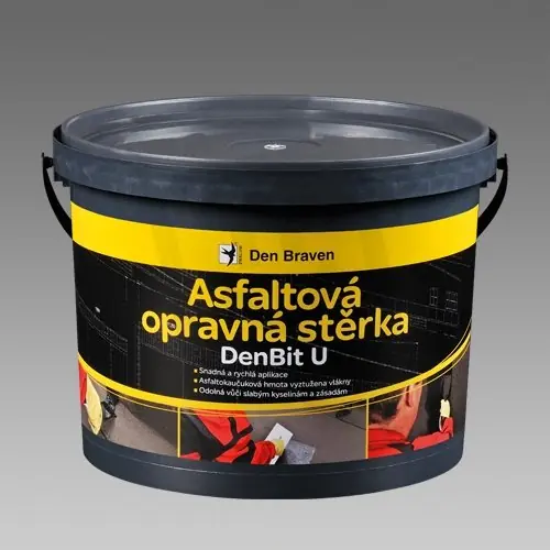 Sezónní Sleva Asfaltová opravná stěrka DenBit U 5kg DEN BRAVEN 11010BI