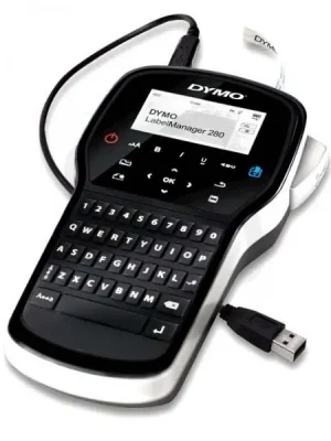 Super Cena LM 280 S0968940 DYMO štítkovač pro pásky šíře 6,9 a 12mm,propojitelný sPCpřesUSB
