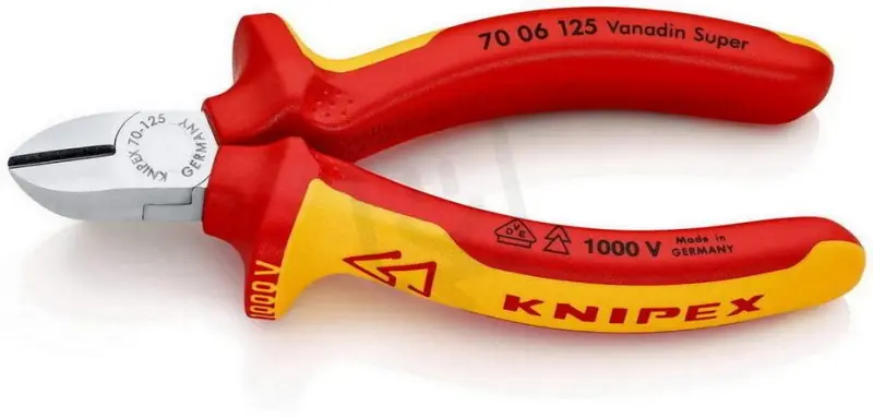 Akce Boční štípací kleště 125 mm KNIPEX 70 06 125