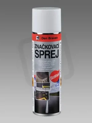 Sezónní Sleva Značkovací sprej 500ml Červená DEN BRAVEN TP00002