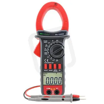 Digitální klešťový multimetr FK1000A-N FK TECHNICS 7120081-01 Oblíbený