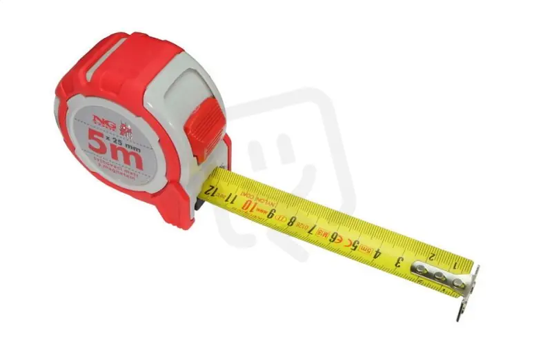 N.G. ELEKTRO ND 741 900 Metr svinovací oboustranný délka 5m, magnet Akční Cena