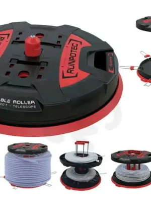 Sleva Odvíječ kabelů RUNPOTEC 10187 XB 500 T Cable Roller s teleskopickým výsuvem