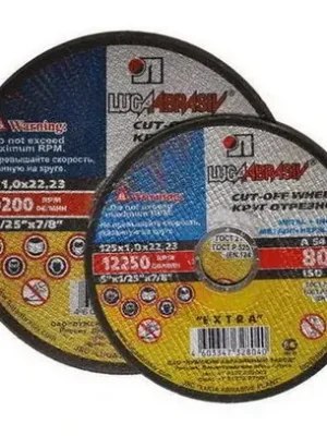 Novinka Kotouč řezný na ocel a nerez 115x0,8x22,2 LUGA ABRASIVE LU11508