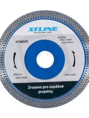Nejlepší Volba Kotouč diamantový turbo 125x1,4x10x22,2mm XTLINE XT169125