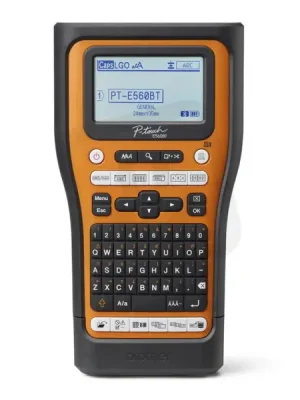 BROTHER PT-E560BTVP tiskárna štítků s Bluetooth pro pásky 6-24mm + kufr Výprodej