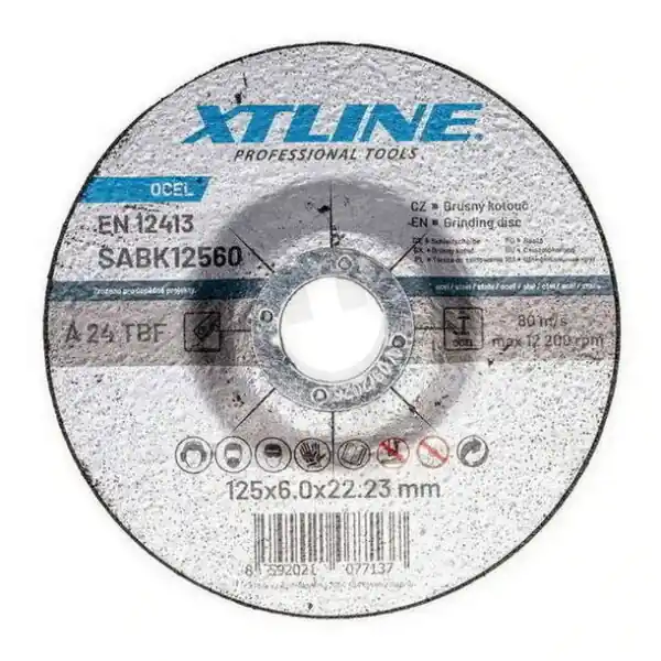 Značkový Kotouč brusný na ocel 115x6,0x22,2 XTLINE SABK11560
